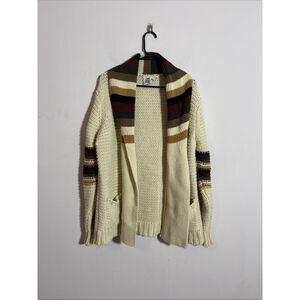 VINTAGE KENNINGTON CALIFORNIA ACRYLIC SWEATER SIZE LARGE L 1970s 1980s TRENDY